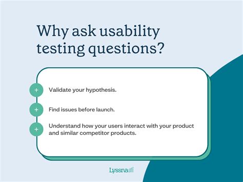 usability testing questions to ask for measuring impact|how to ask usability testing questions.